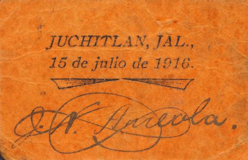 Juchitlan 10c reverse