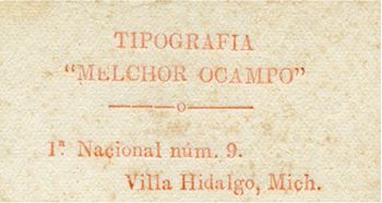 Tip Melchor Ocampo