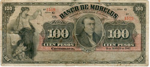 Morelos 100 G 1519