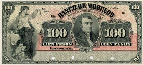 Morelos 100 specimen