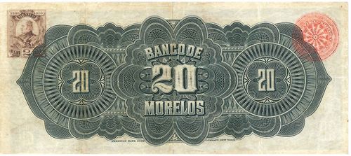 Morelos 20 D 09101 reverse