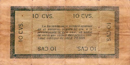 San Jose 10c reverse