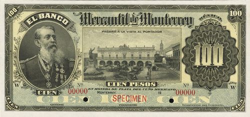Mercantil Monterrey 100 W 00000