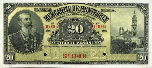 Mercantil de Monterrey 20 00000