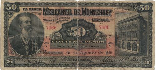 Mercantil de Monterrey 50 V 7066