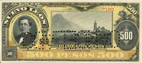 Banco de Nuevo Leon 500 1282