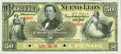 Nuevo Leon 50 specimen