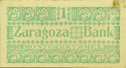 Zaragoza 1 A gold reverse