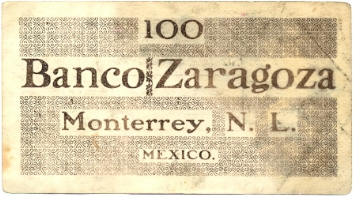 Zaragoza 100 S reverse