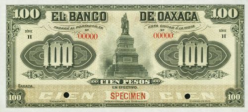 Oaxaca 100 H 00000