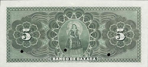Oaxaca 5 specimen reverse