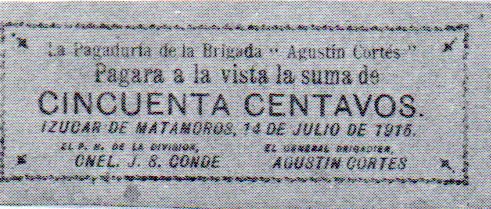 Brigada Cortes 50c