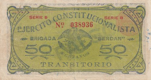 Brigada Serdan 50c B 038936