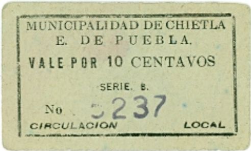 Chietla 10c B 5237