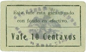 Chietla 10c B 5237 reverse