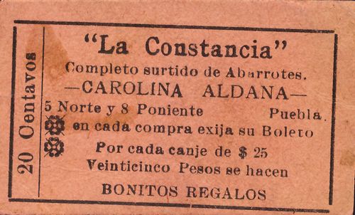 Constancia 20c