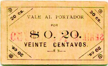 Tehuacan 20c 13765 reverse