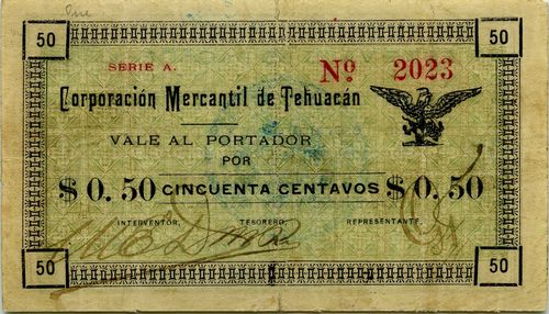 Tehuacan 50c A 2023