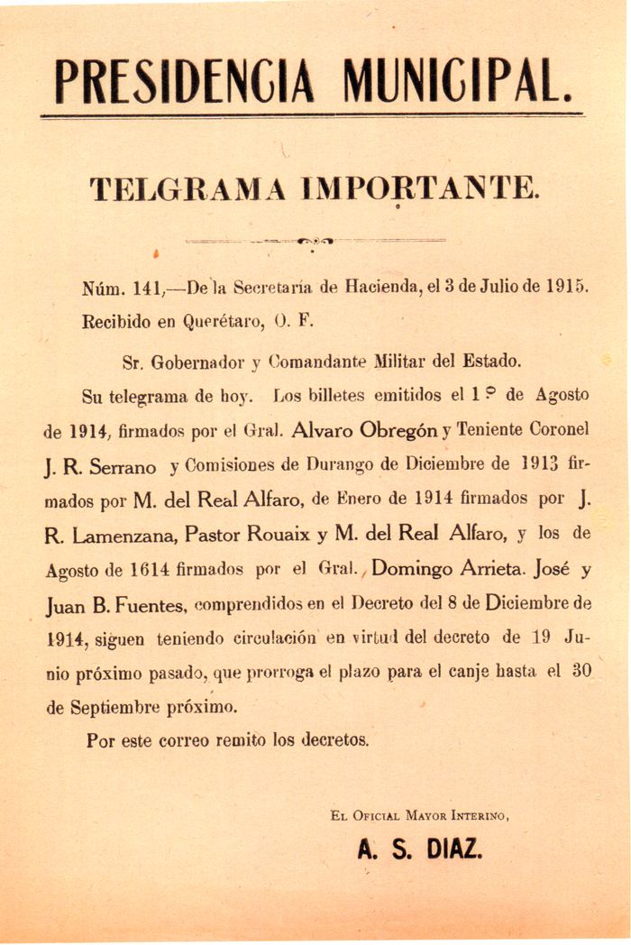 19150703 Queretaro