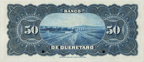 Queretaro 50 A 00000 reverse