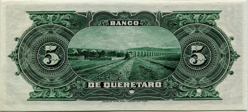 Queretaro 5 A 00000 reverse