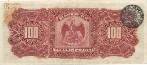 SLP 100 C 5987 reverse