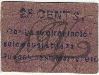 Guadalcazar 25c