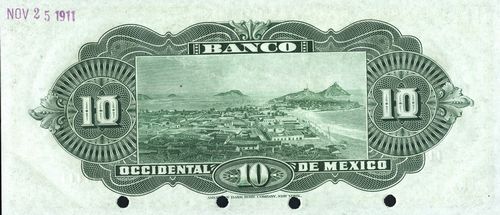 Occidental 10 00000 reverse