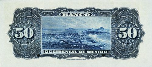 Occidental 50 specimen reverse