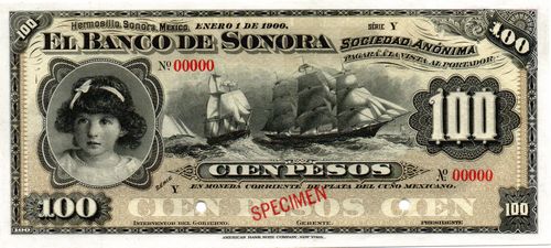 Banco de Sonora 100 Y 00000