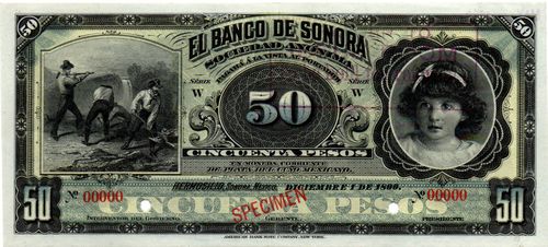 Banco de Sonora 50 W 00000