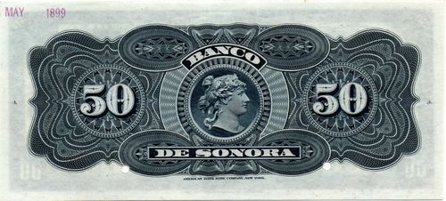Banco de Sonora 50 W 00000 reverse