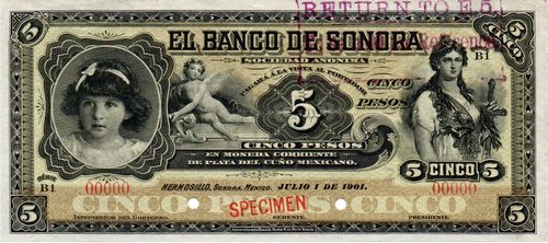 Banco de Sonora 5 B1 00000