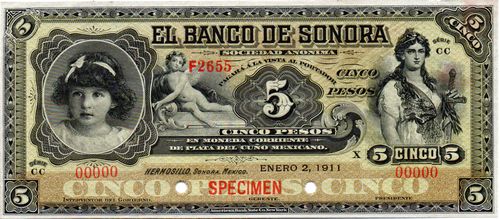 Banco de Sonora 5 CC 00000