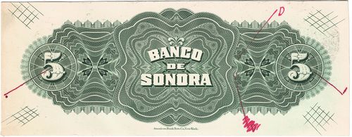 Banco de Sonora 5 contrasenas reverse