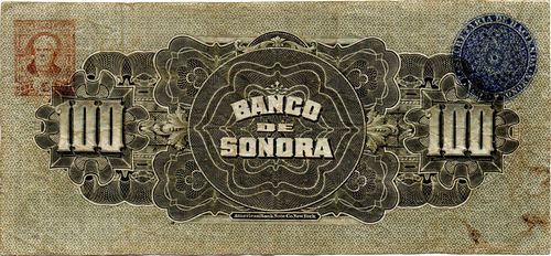 Sonora 100 A1 2736 reverse