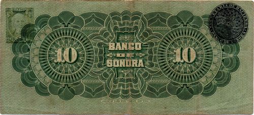Sonora 10 DC 118350 reverse