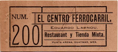 Centro Ferrocarril 200 front