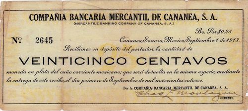 Compania Bancaria 25c 2645