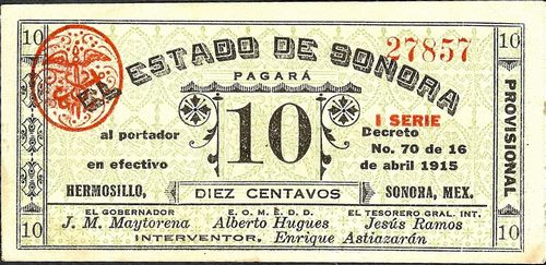 Est Sonora 10c I 27857