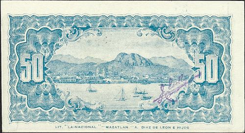 Tes Federacion 50c C 50092 reverse