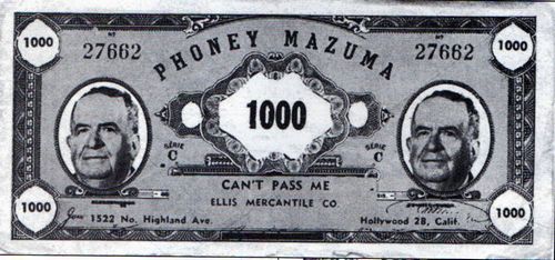 Phoney Mazuma 1000
