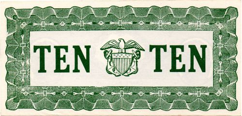 Phoney Mazuma 10 C 27662 reverse