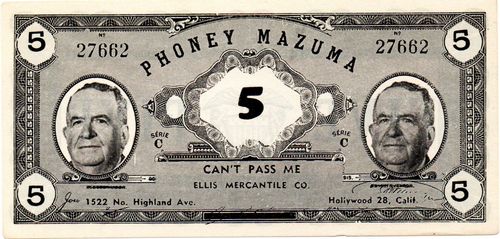 Phoney Mazuma 5 C 27662