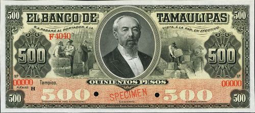 Tamaulipas 500 specimen