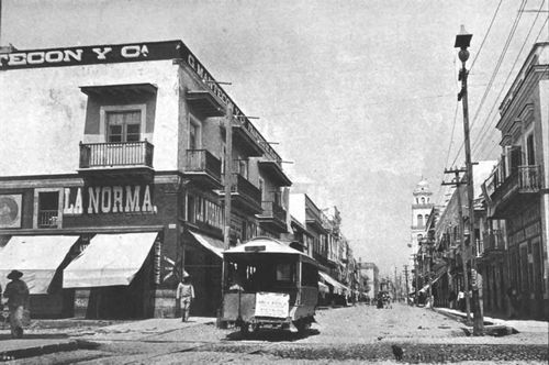 La Norma. principal thoroughfare Veracruz