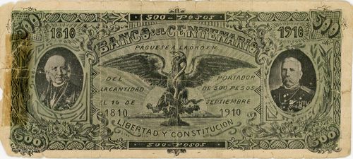 Banco del Centenario 500