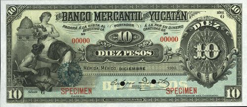 Mercantil Yucatan 10 G 00000