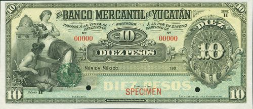 Mercantil Yucatan 10 H 00000