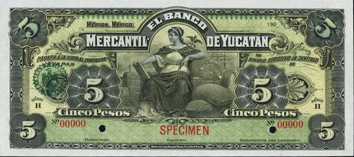 Mercantil Yucatan 5 H 00000